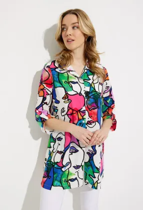 Abstract Print Tunic