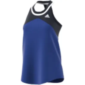 Adidas Women's Club Tennis Tank  - Bold Blue/Legend Ink/White