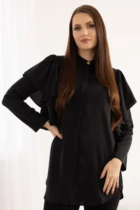 Angelica Ruffle Detailed Shirt