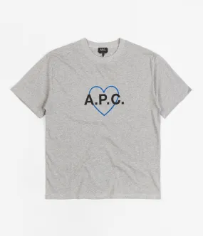 A.P.C. Romeo T-Shirt - Heather Grey