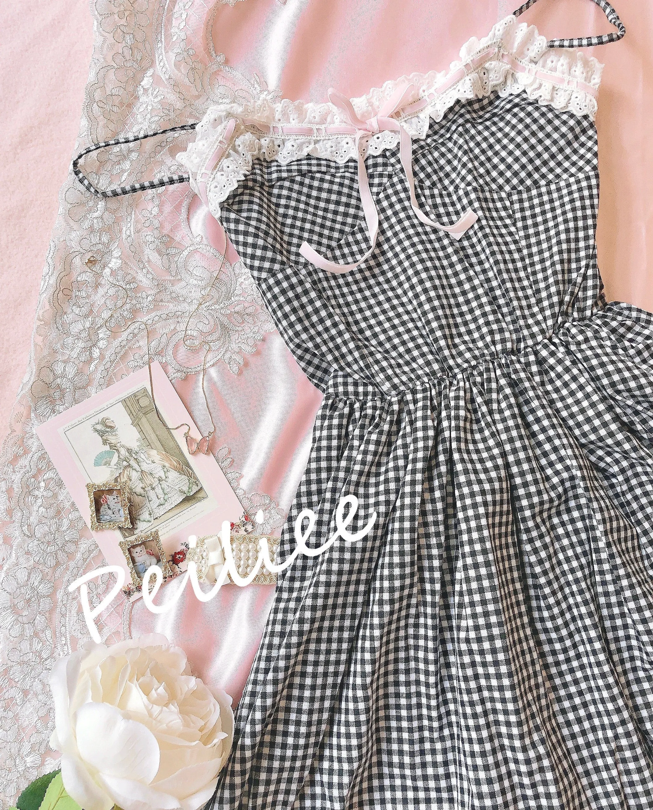 Ballet Dream Babydoll Ballerina gingham dress