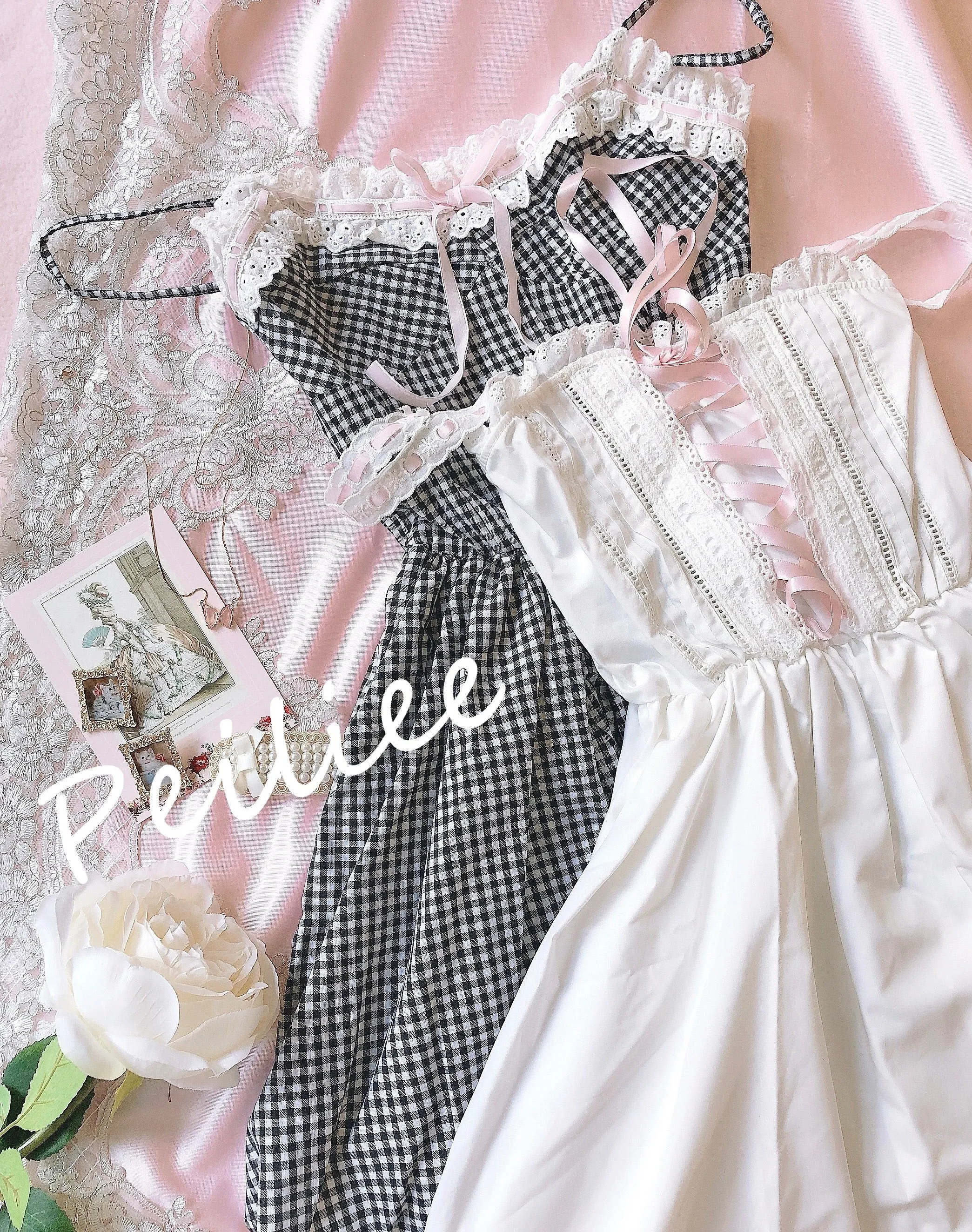 Ballet Dream Babydoll Ballerina gingham dress