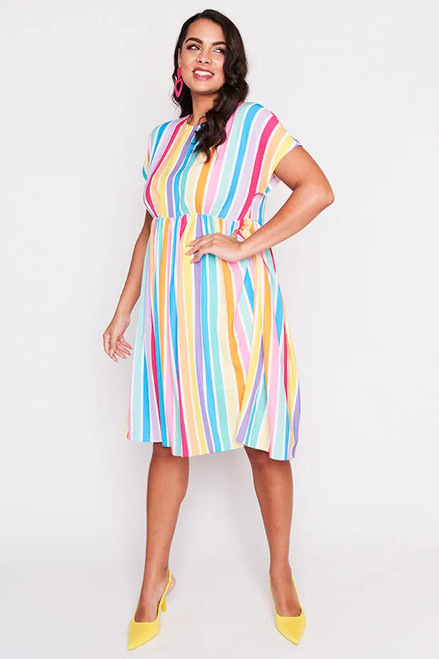 Bam LPD Candy Stripe Dress