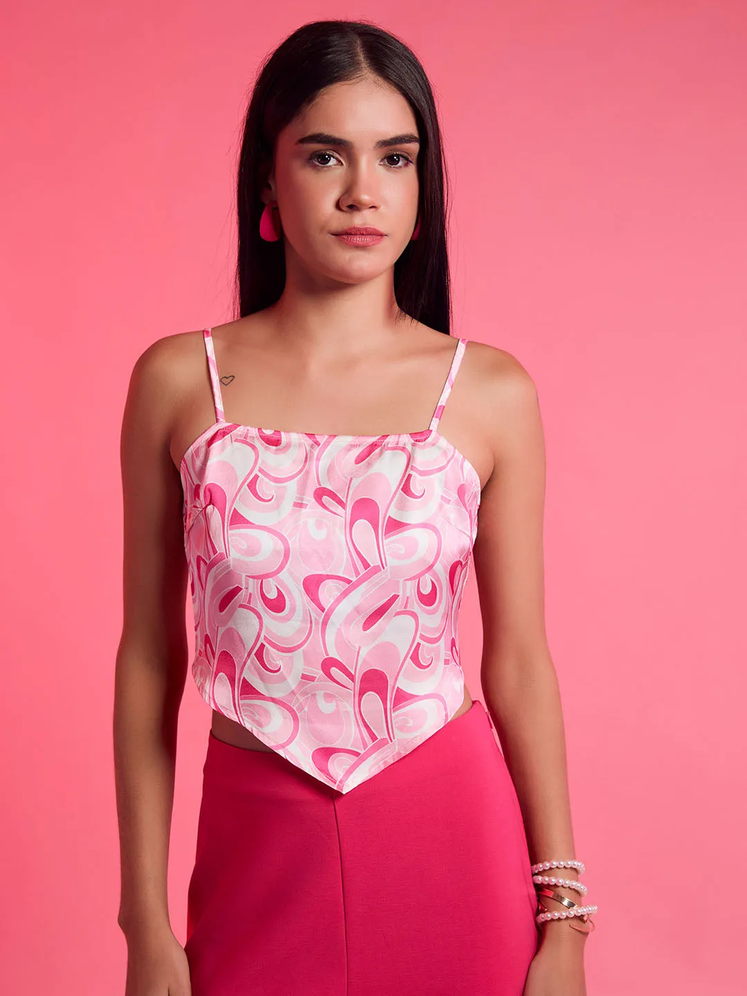 Barbie™ Mattel Printed Top