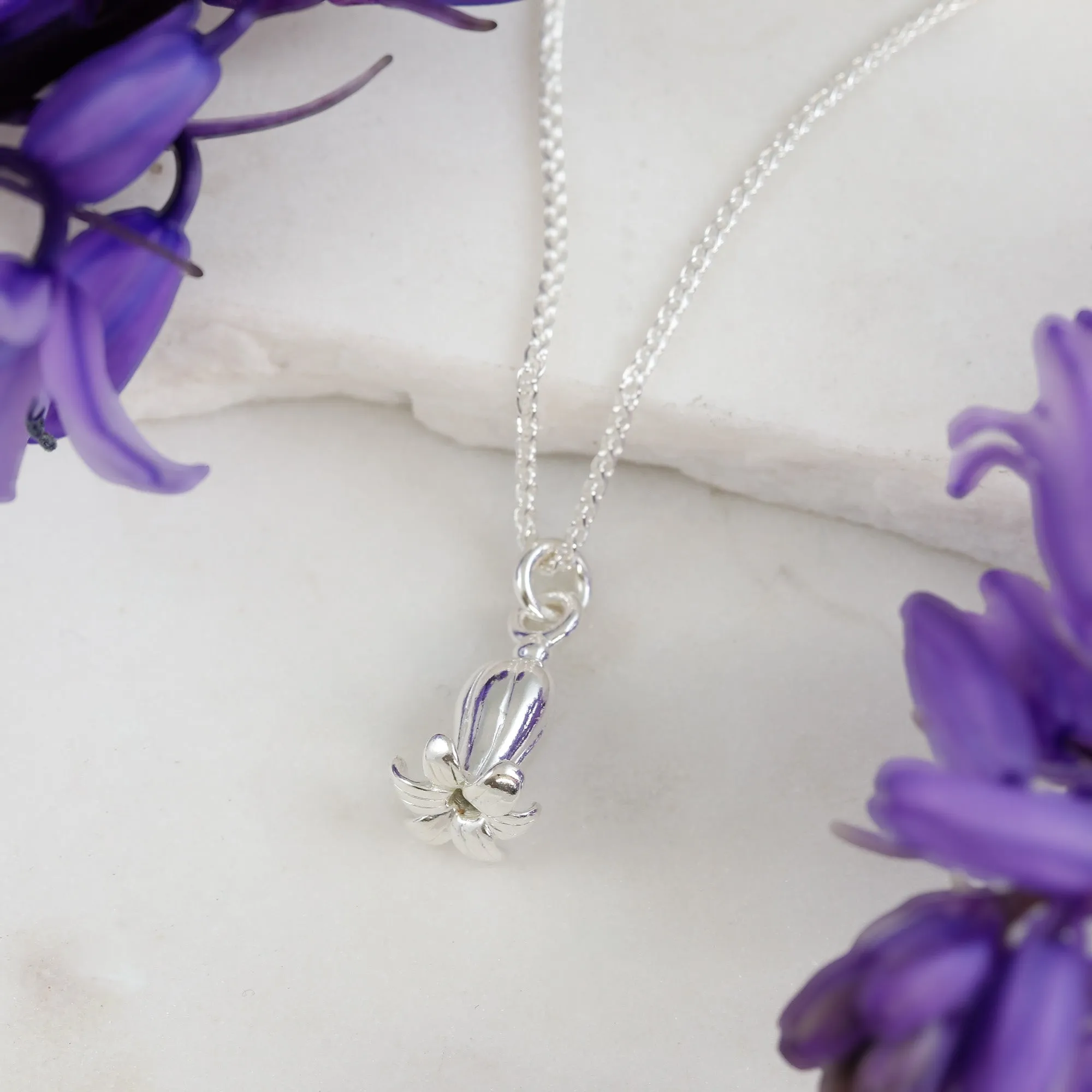 Bluebell Silver Necklace