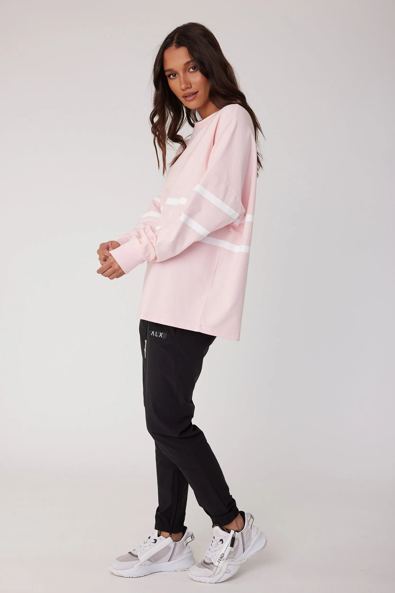 BRONX Long Sleeve Top Pink