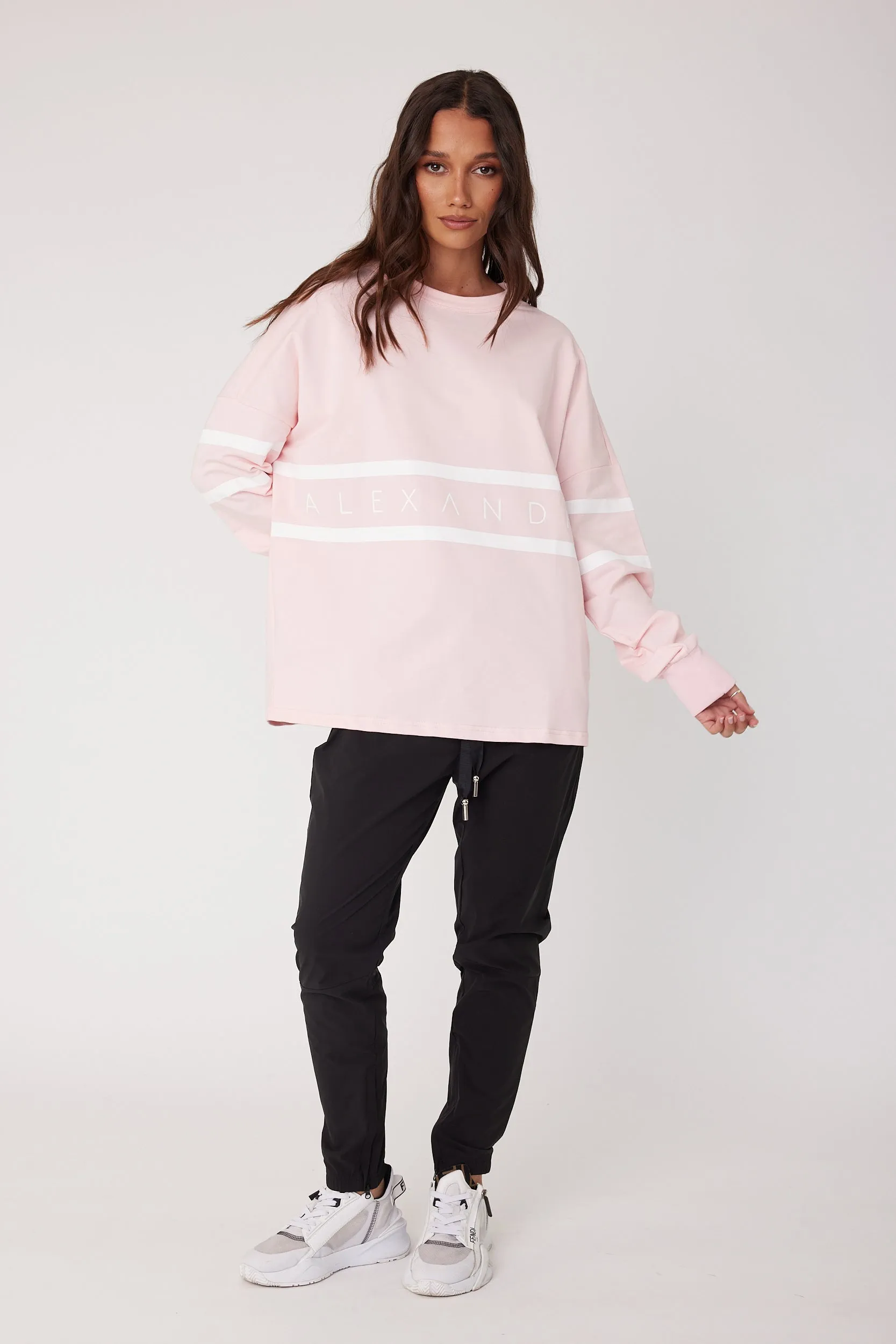 BRONX Long Sleeve Top Pink