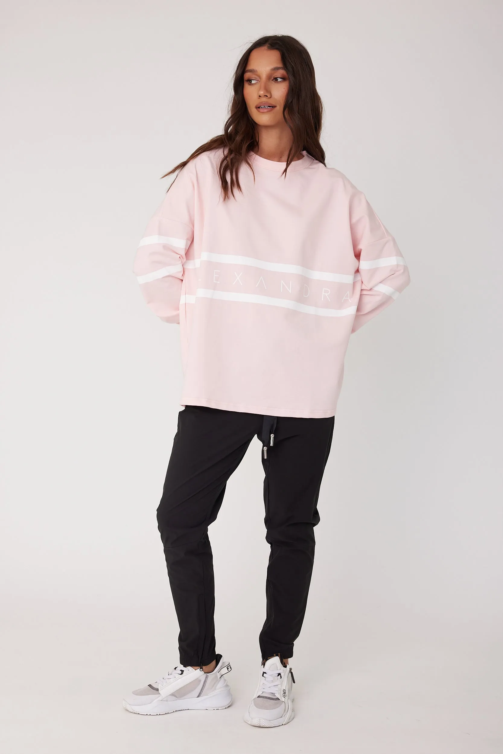 BRONX Long Sleeve Top Pink