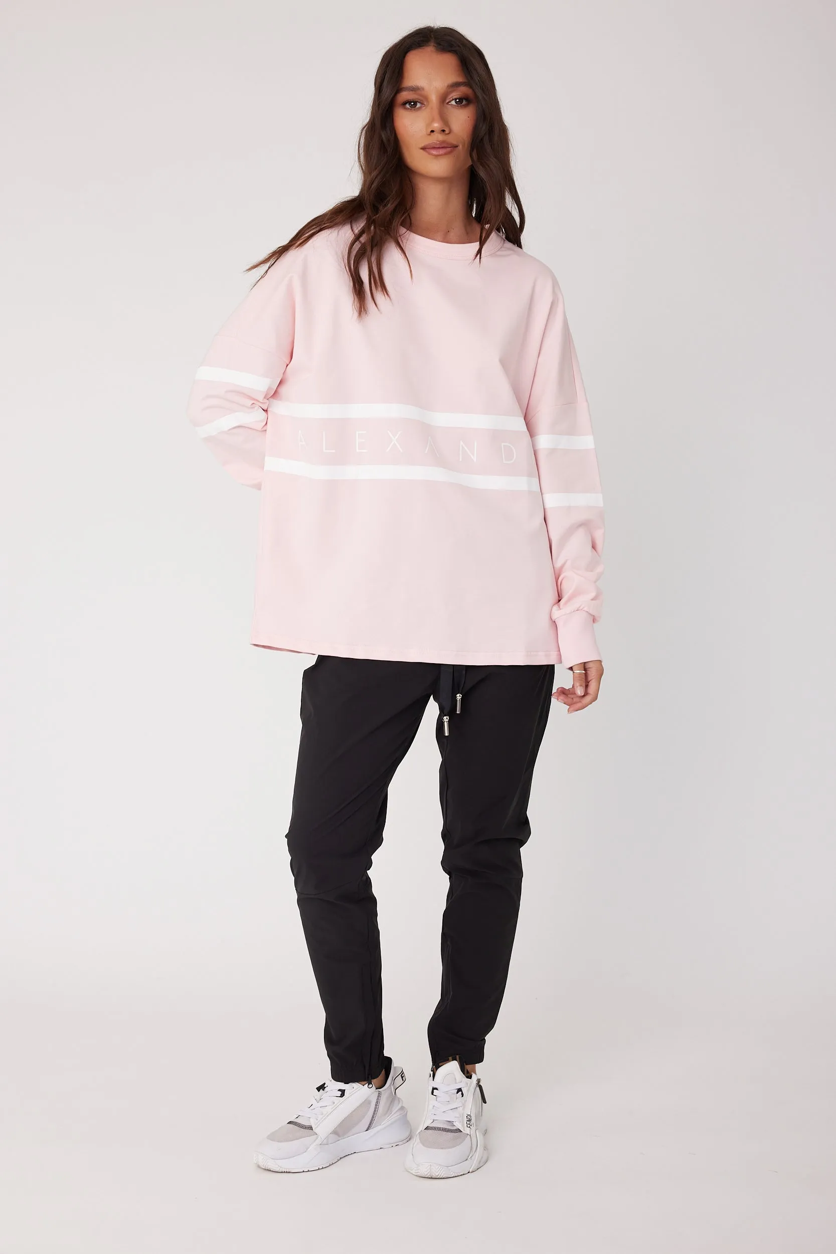 BRONX Long Sleeve Top Pink