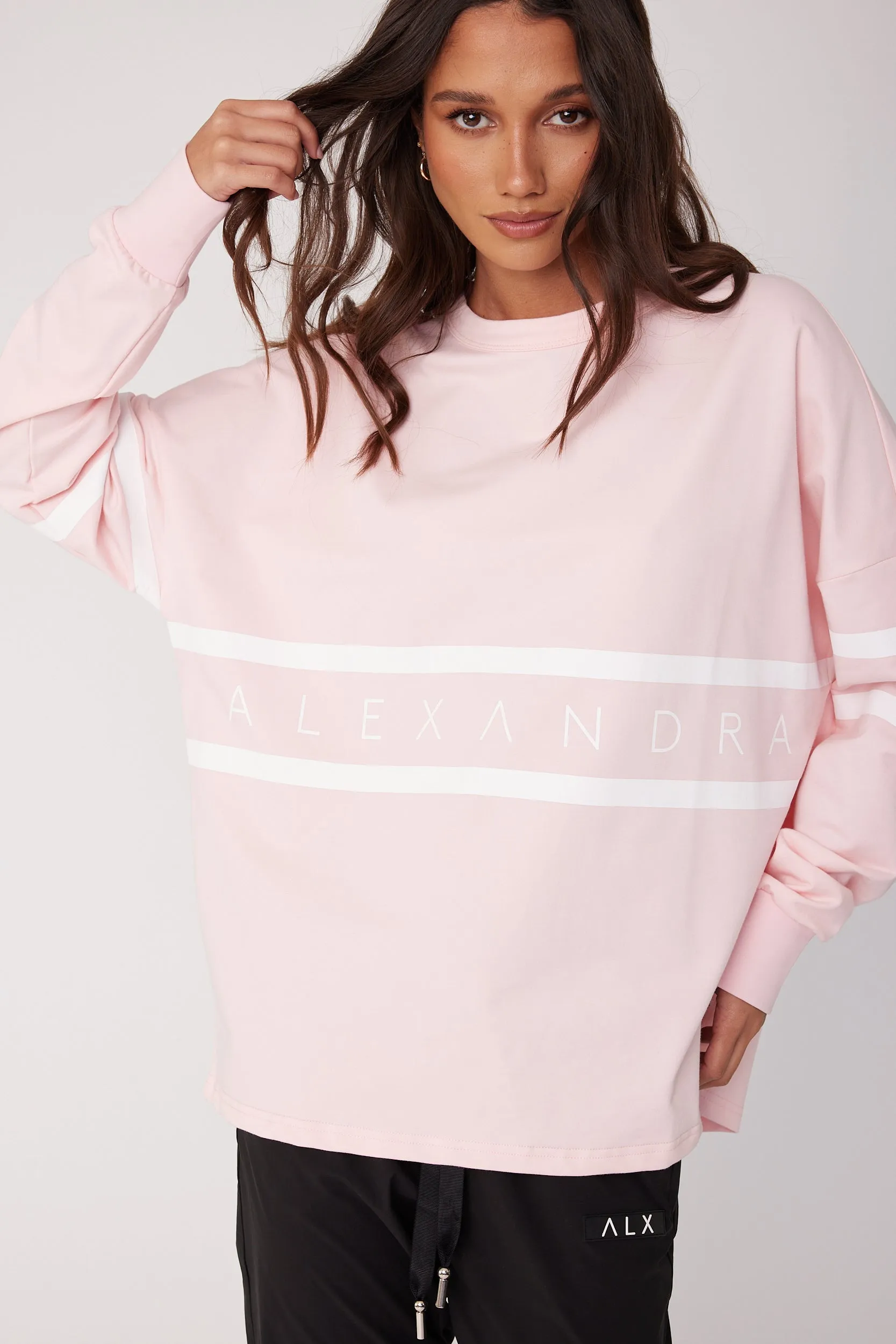 BRONX Long Sleeve Top Pink