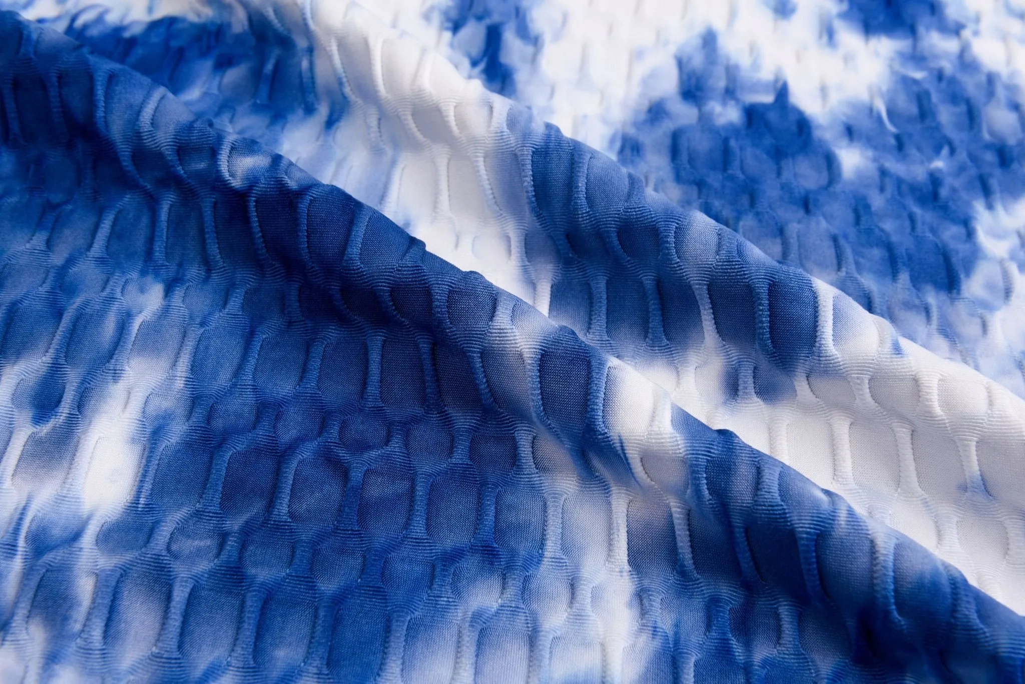 Bubble Jacquard Tie-Dye Sports Fabric