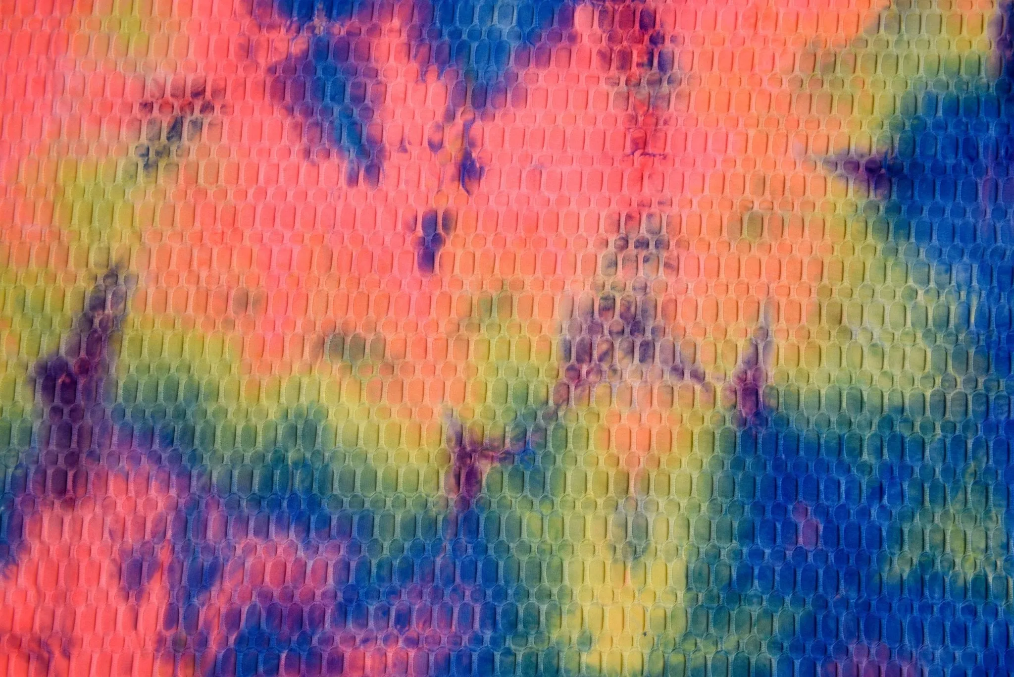 Bubble Jacquard Tie-Dye Sports Fabric