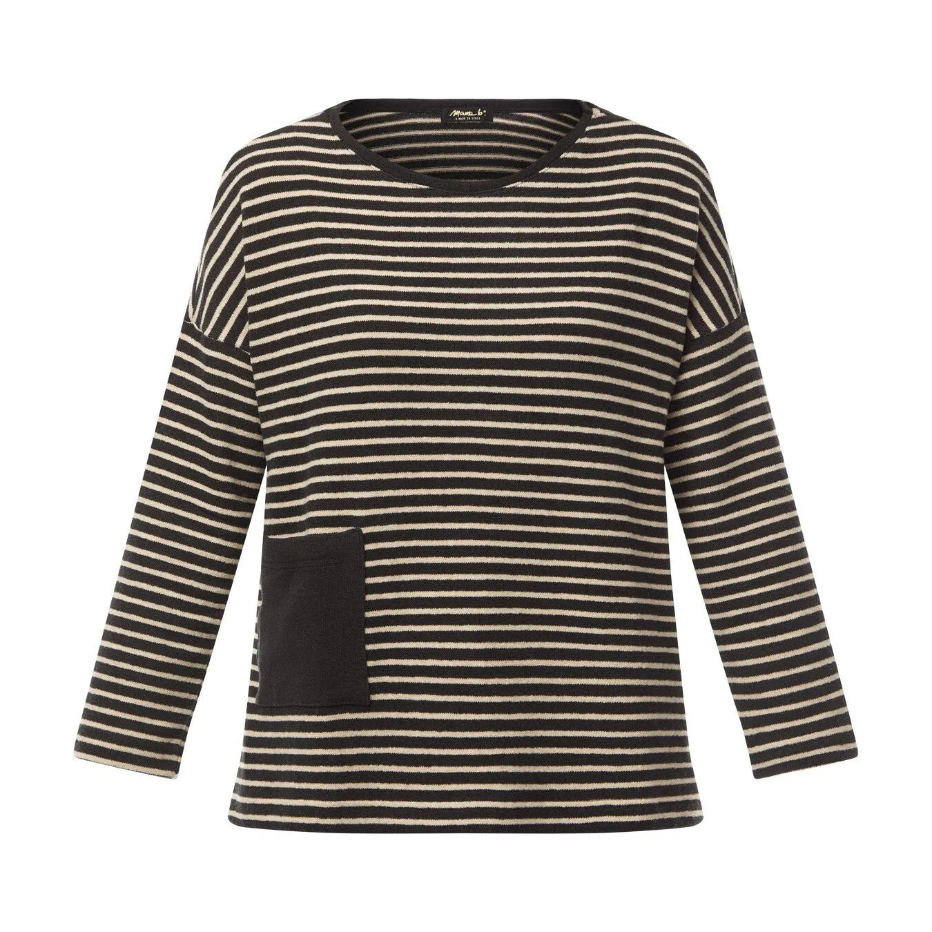 Buccia Stripe Jumper - Nero