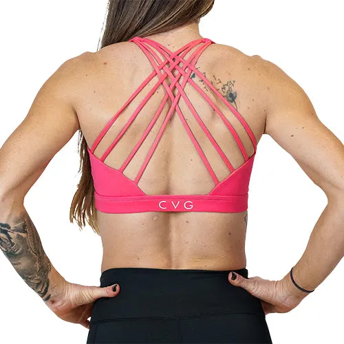 Butterfly Back Bra | Re-Think Pink