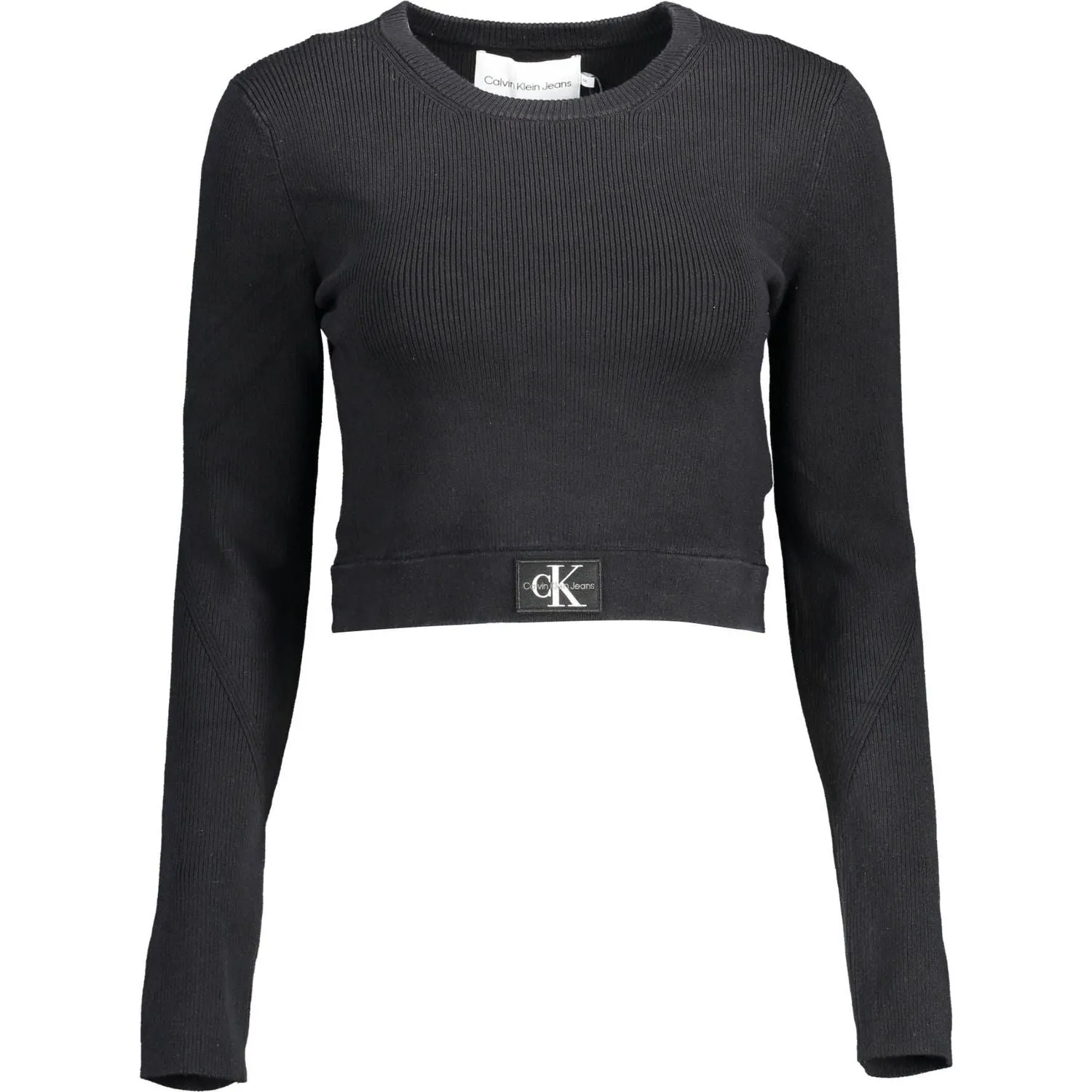 Calvin Klein Black Lyocell Women Sweater