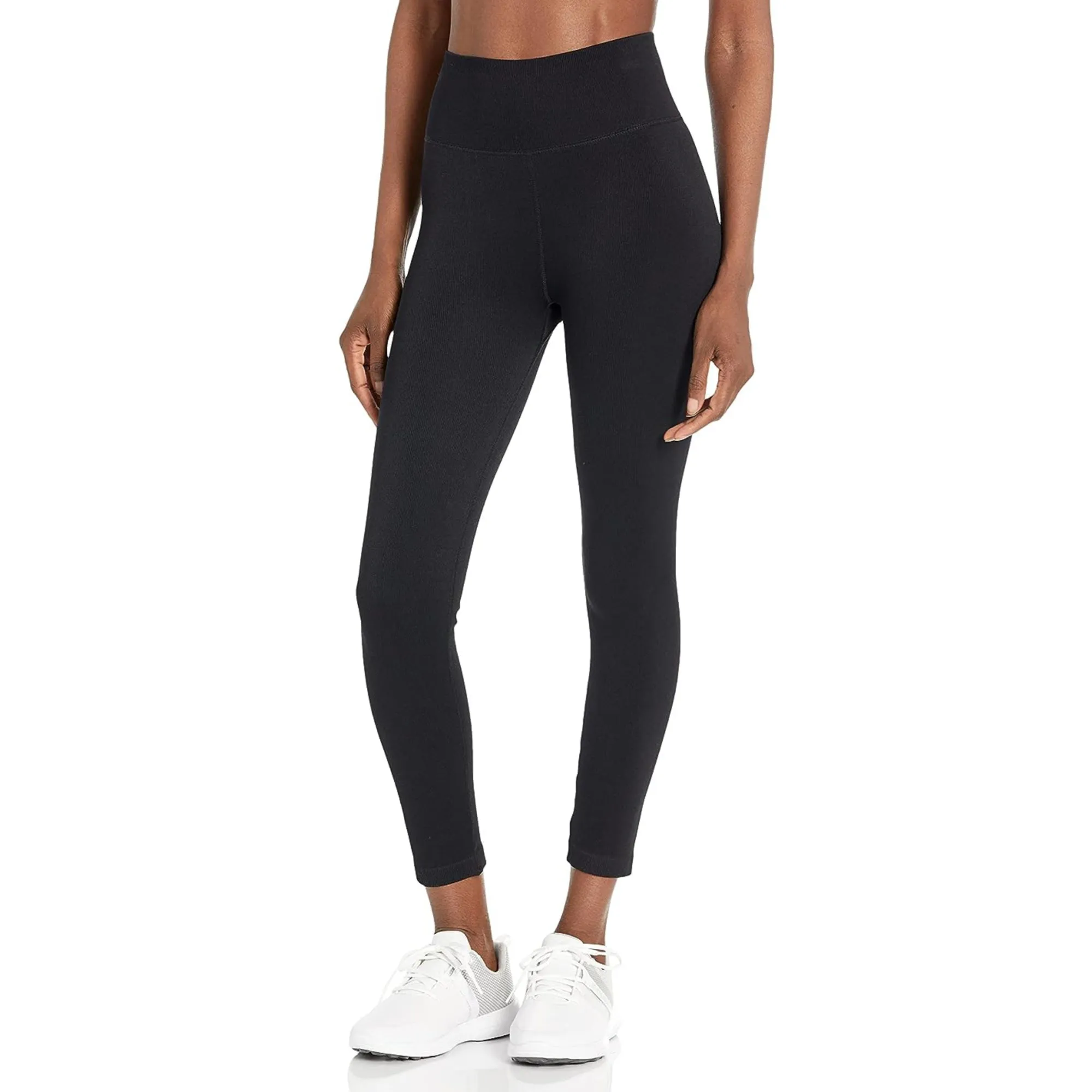 Calvin Klein Performance Women's High Rise Ribbed Texture Active 7/8 Leggings