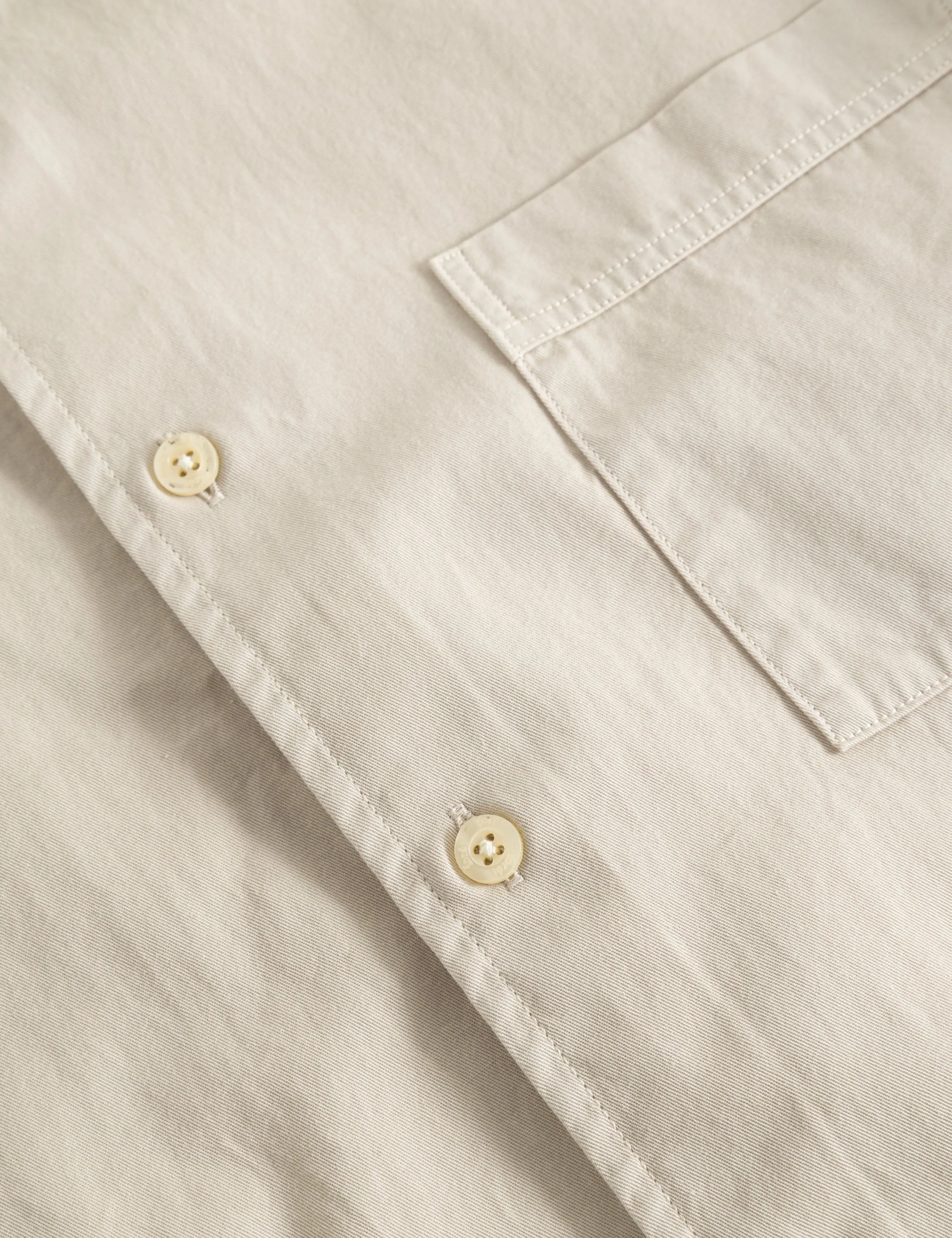 Camp Light Twill Shirt | Oat