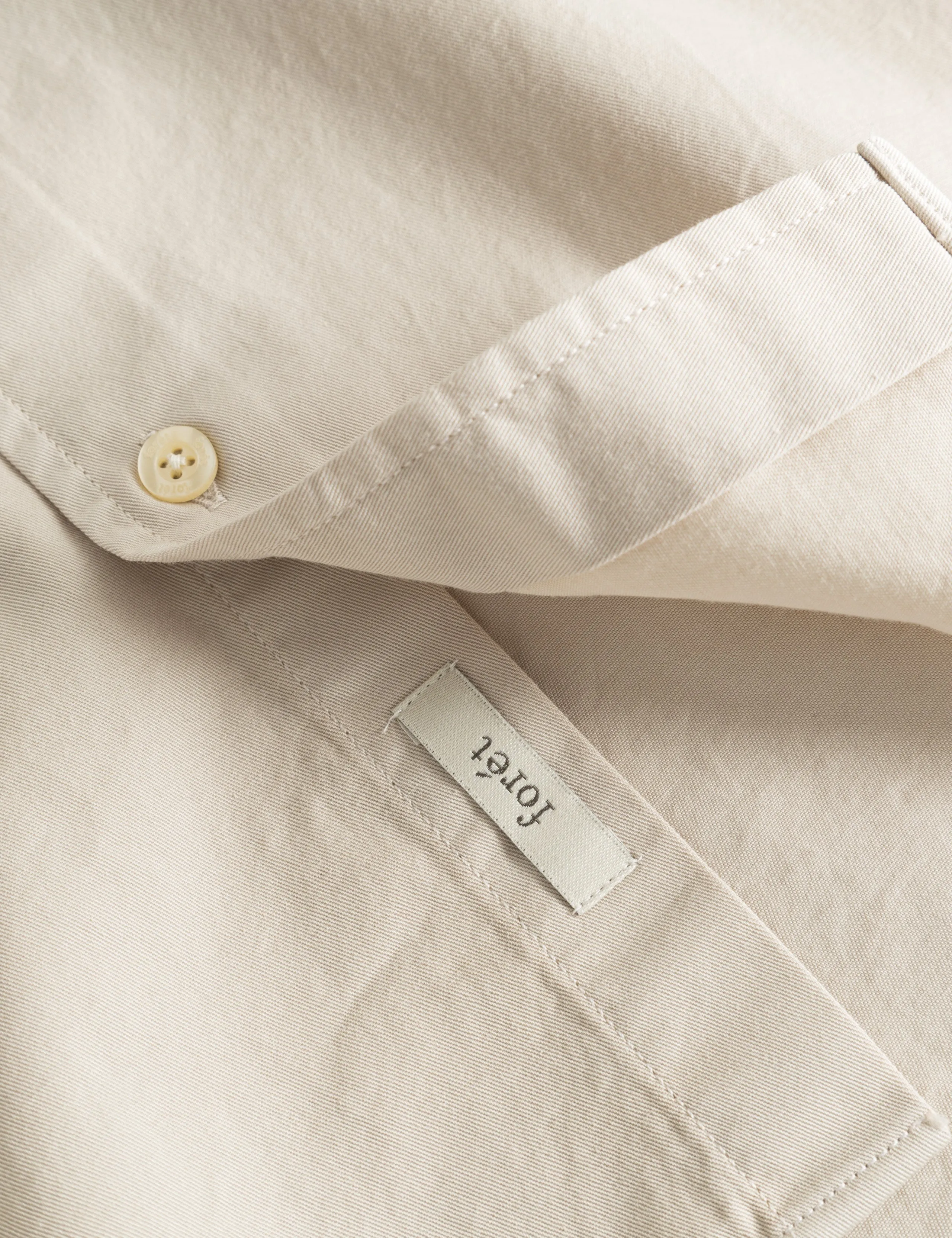 Camp Light Twill Shirt | Oat