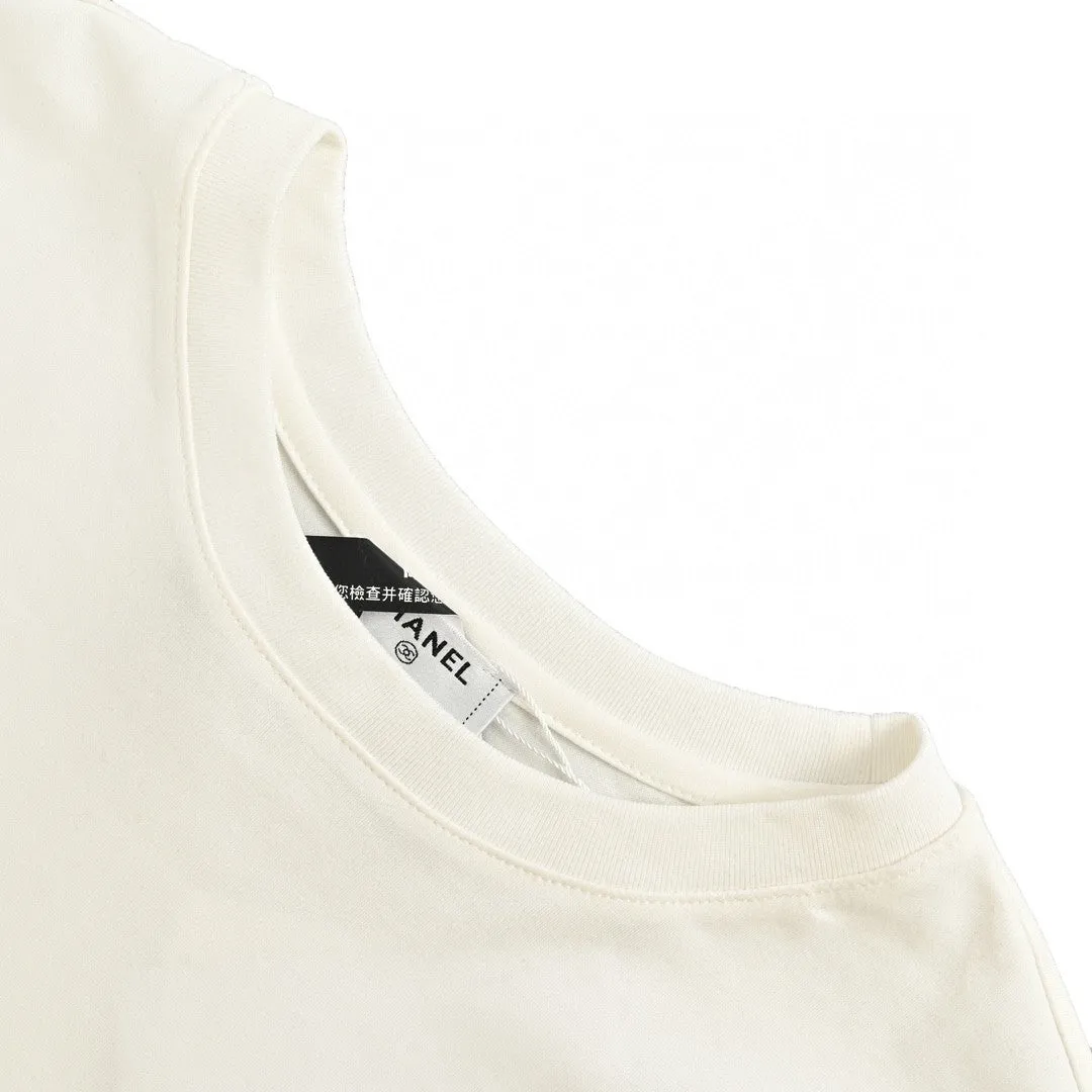 Chanel Logo T-Shirt (White)