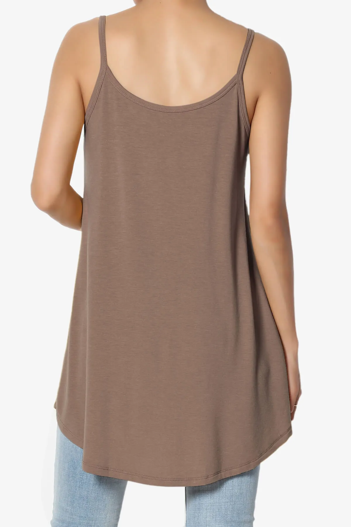 Chelsea Scoop & V Neck Flared Camisole Top PLUS MORE COLORS