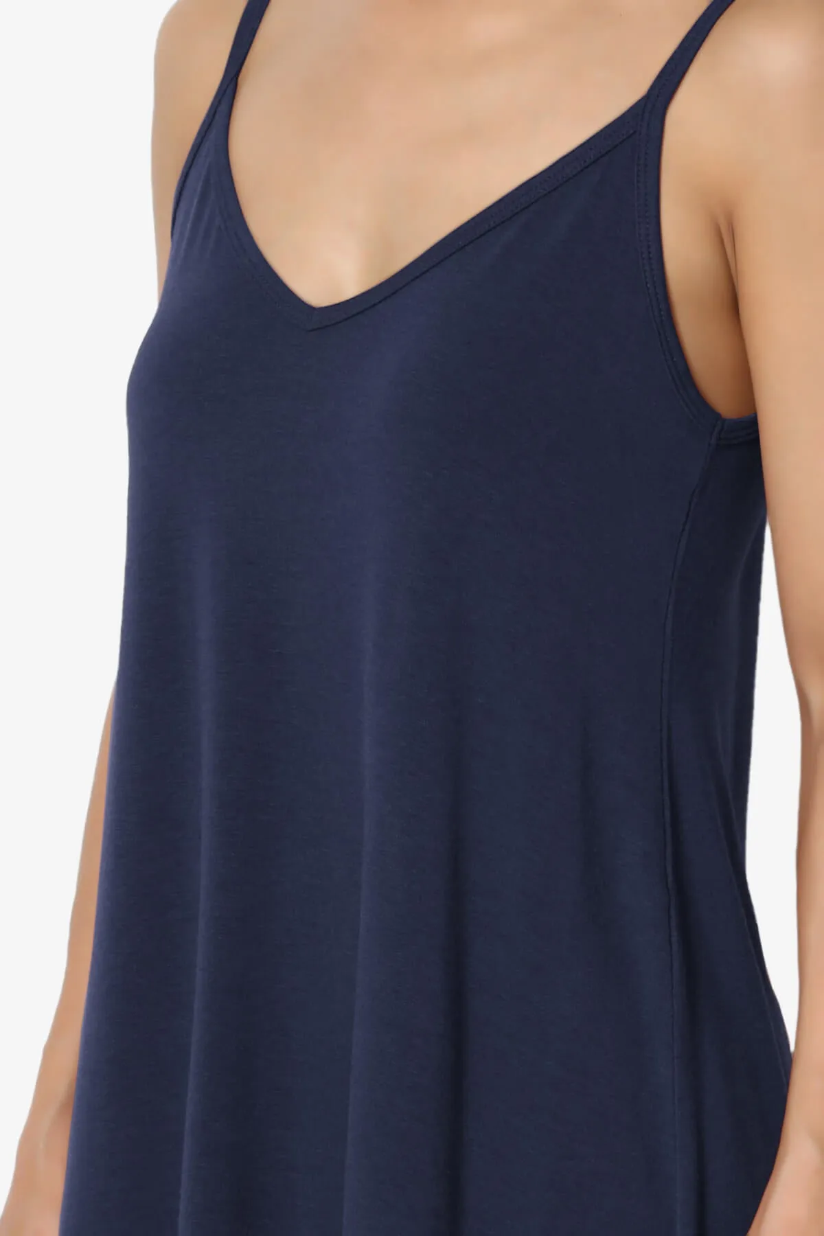 Chelsea Scoop & V Neck Flared Camisole Top PLUS MORE COLORS