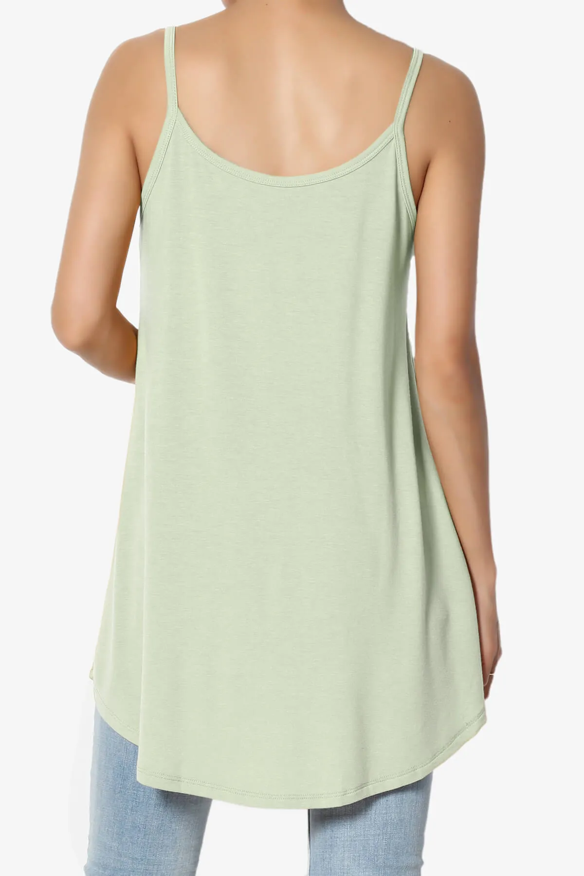 Chelsea Scoop & V Neck Flared Camisole Top PLUS MORE COLORS