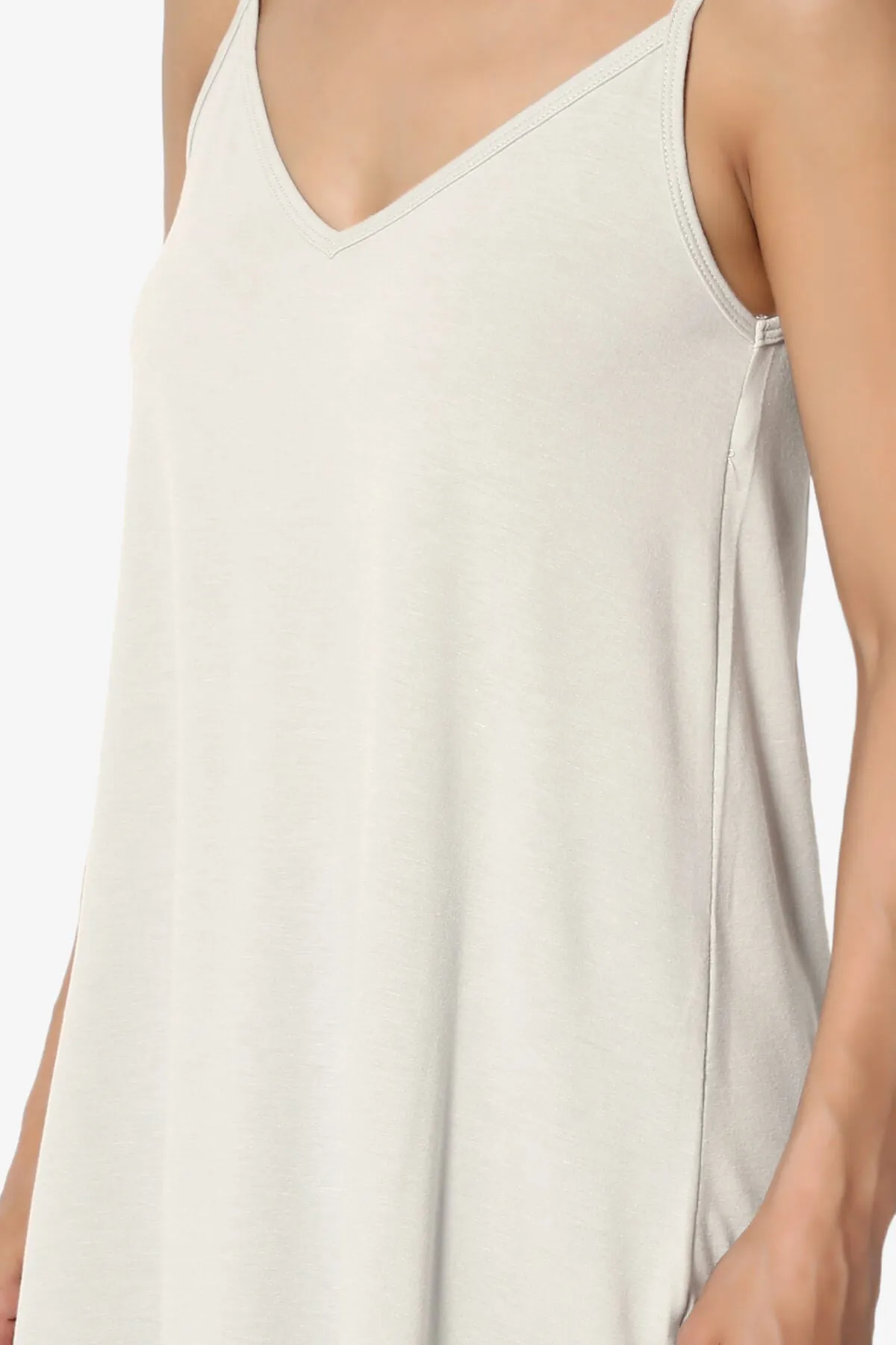 Chelsea Scoop & V Neck Flared Camisole Top PLUS MORE COLORS