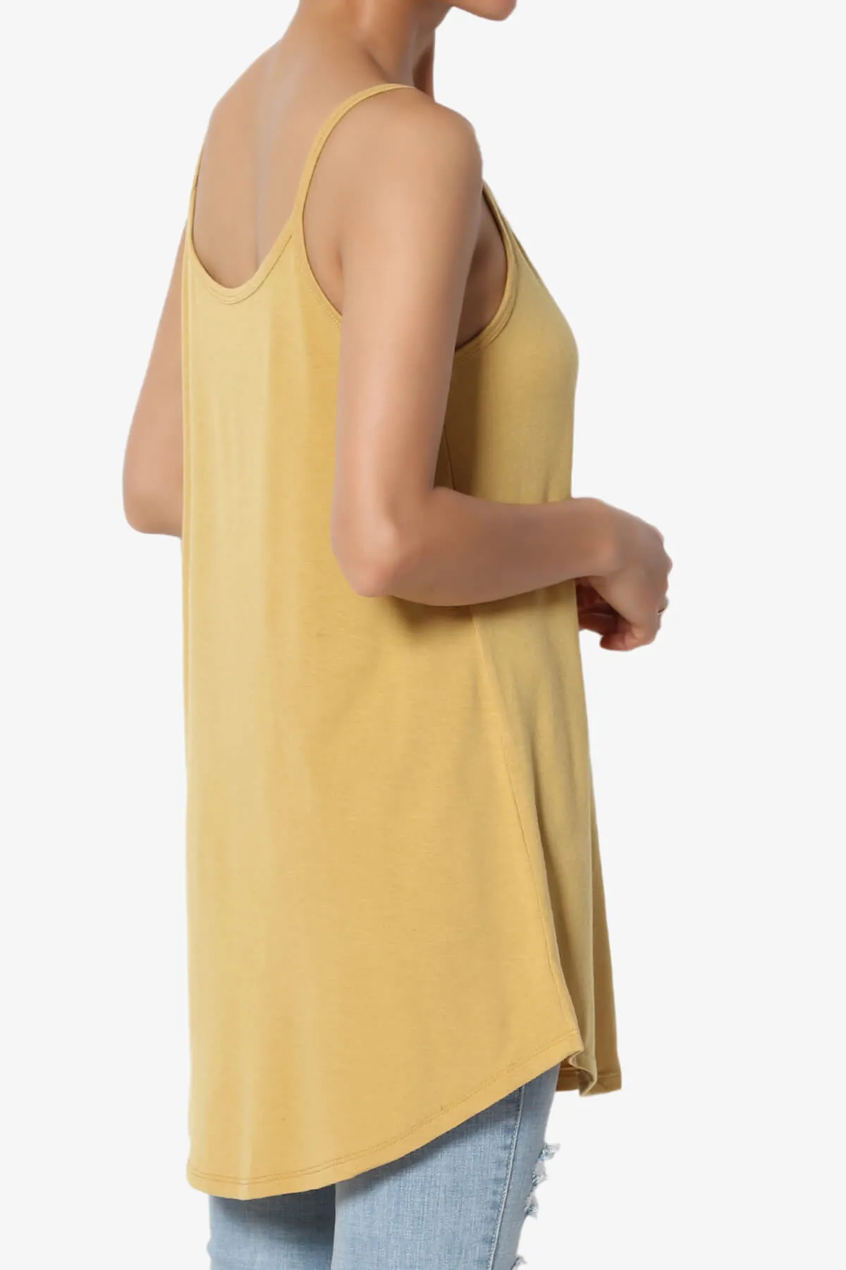 Chelsea Scoop & V Neck Flared Camisole Top PLUS MORE COLORS