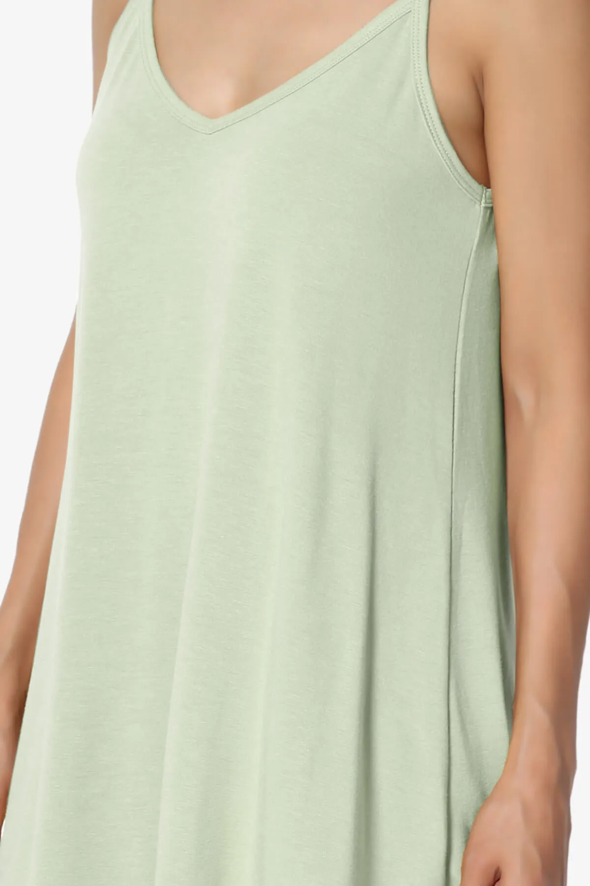 Chelsea Scoop & V Neck Flared Camisole Top PLUS MORE COLORS