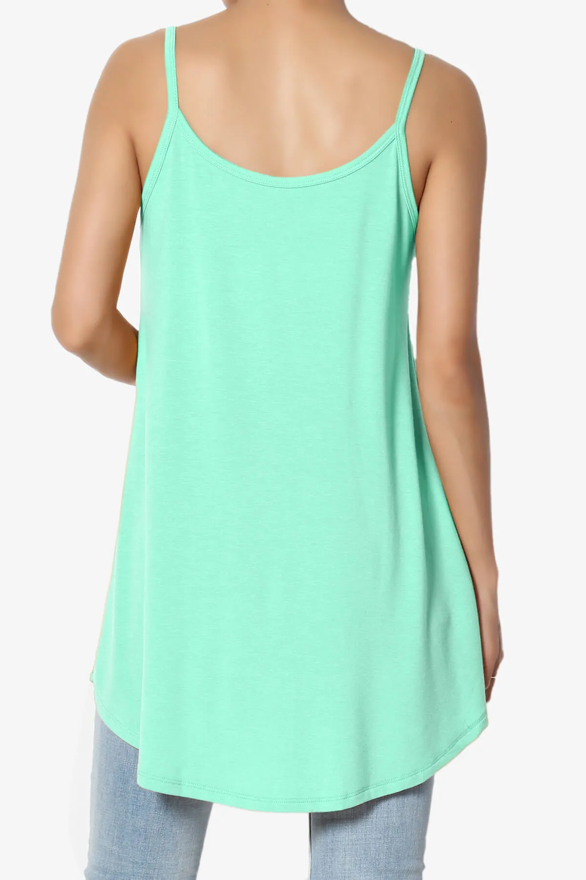 Chelsea Scoop & V Neck Flared Camisole Top PLUS MORE COLORS