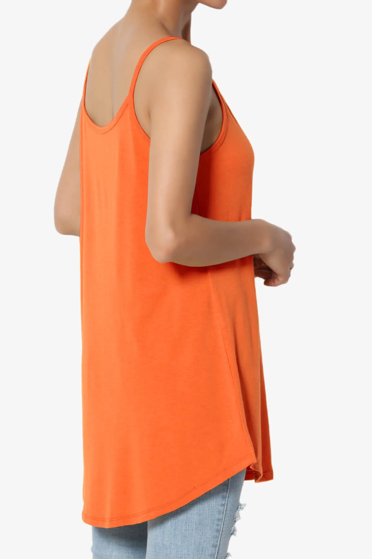 Chelsea Scoop & V Neck Flared Camisole Top PLUS MORE COLORS