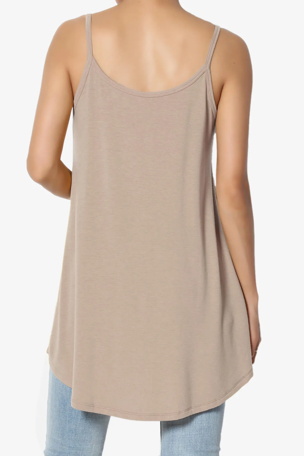 Chelsea Scoop & V Neck Flared Camisole Top PLUS MORE COLORS