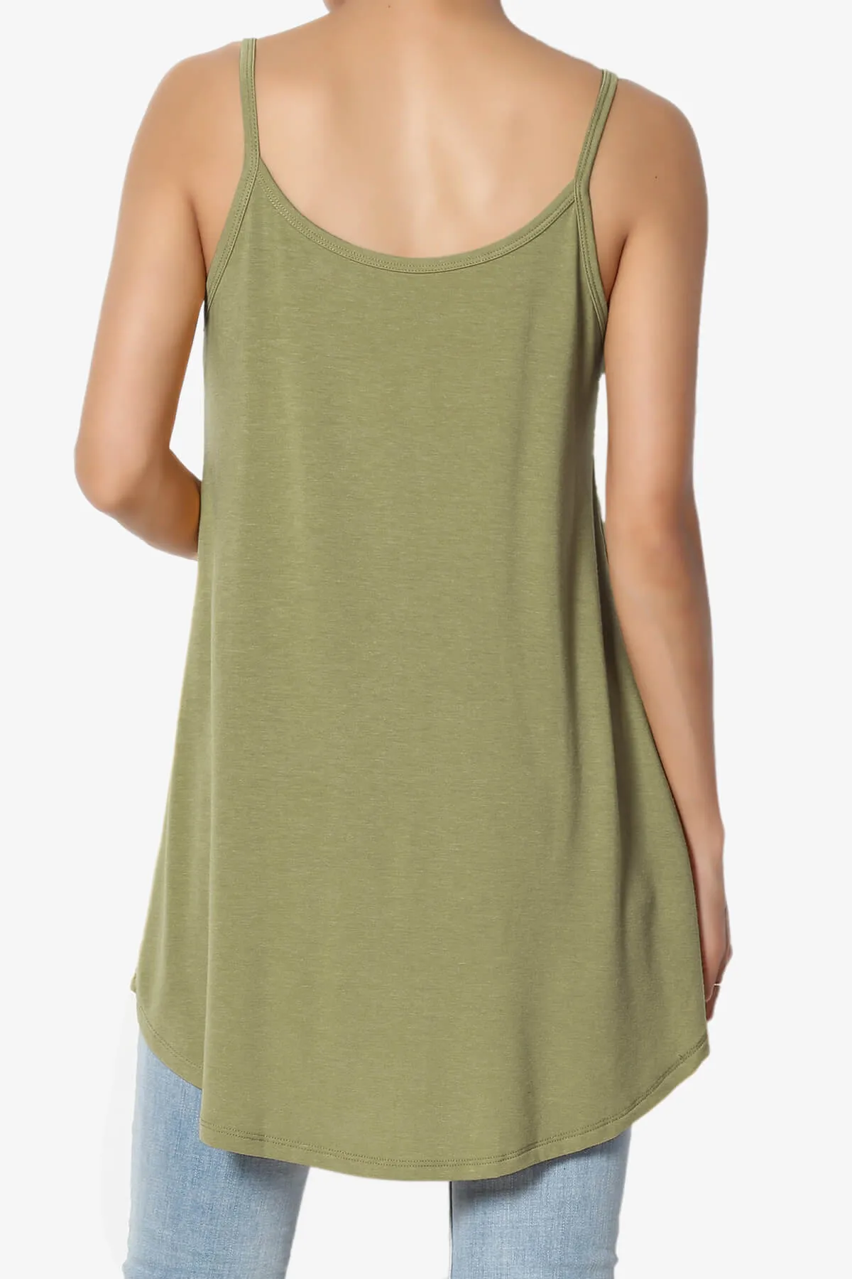 Chelsea Scoop & V Neck Flared Camisole Top PLUS MORE COLORS