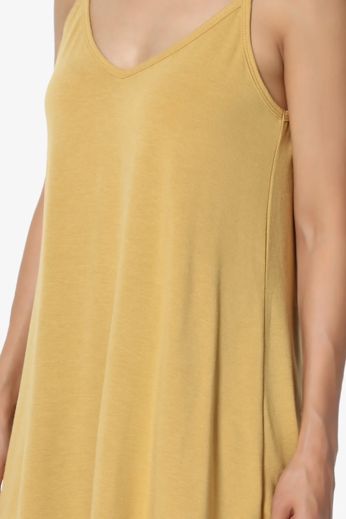 Chelsea Scoop & V Neck Flared Camisole Top PLUS MORE COLORS