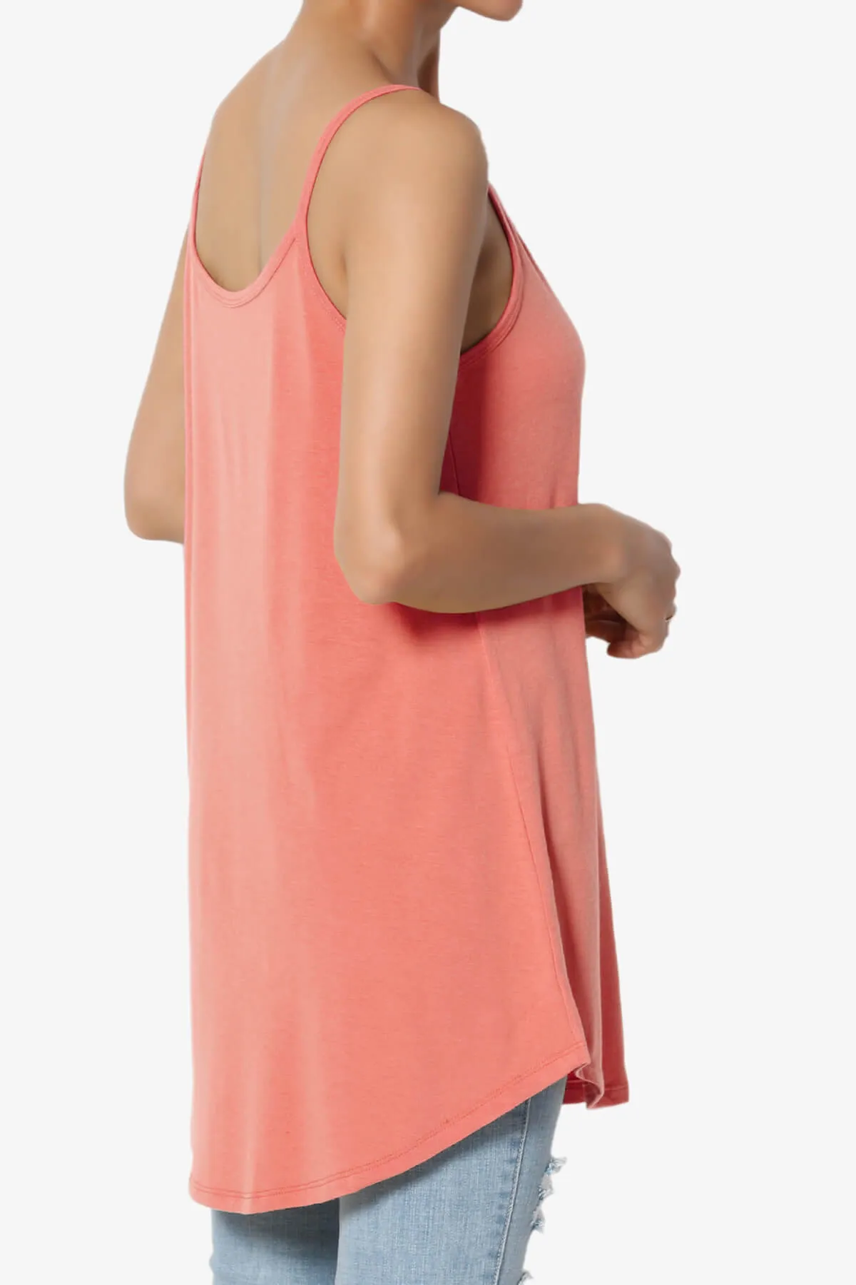 Chelsea Scoop & V Neck Flared Camisole Top