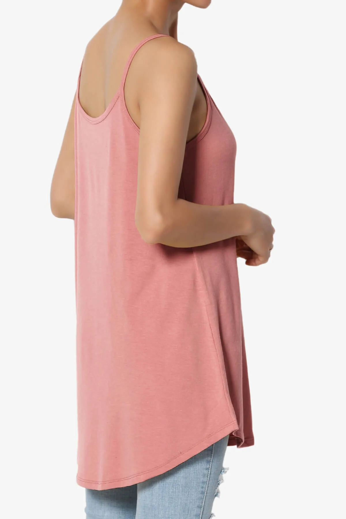 Chelsea Scoop & V Neck Flared Camisole Top