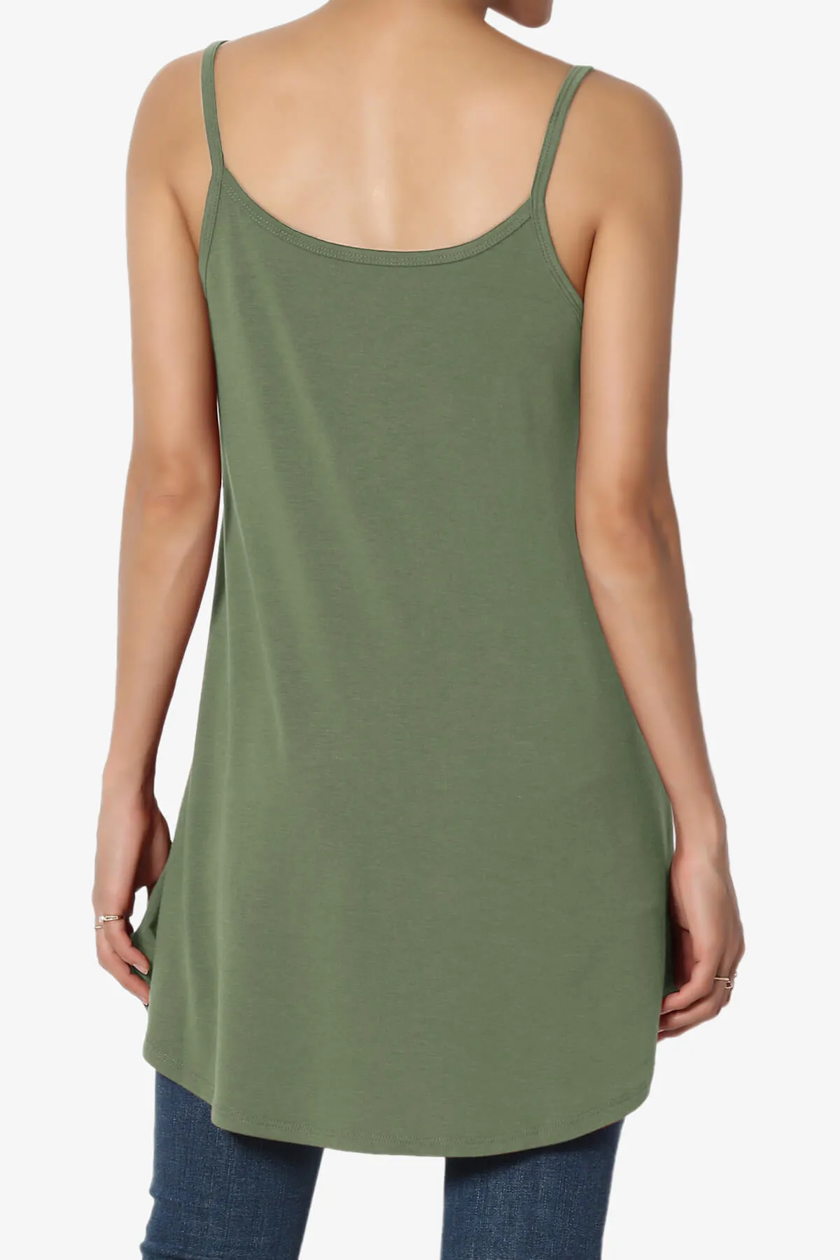 Chelsea Scoop & V Neck Flared Camisole Top