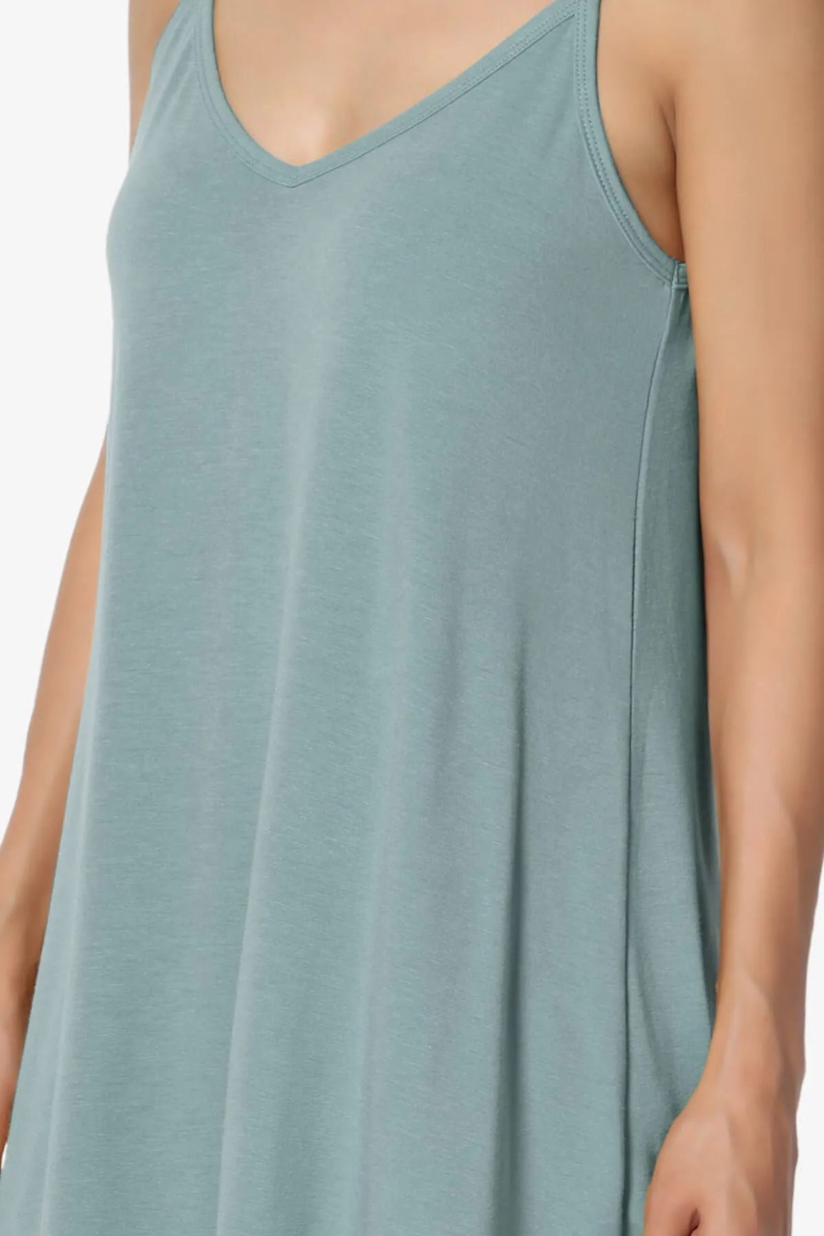 Chelsea Scoop & V Neck Flared Camisole Top