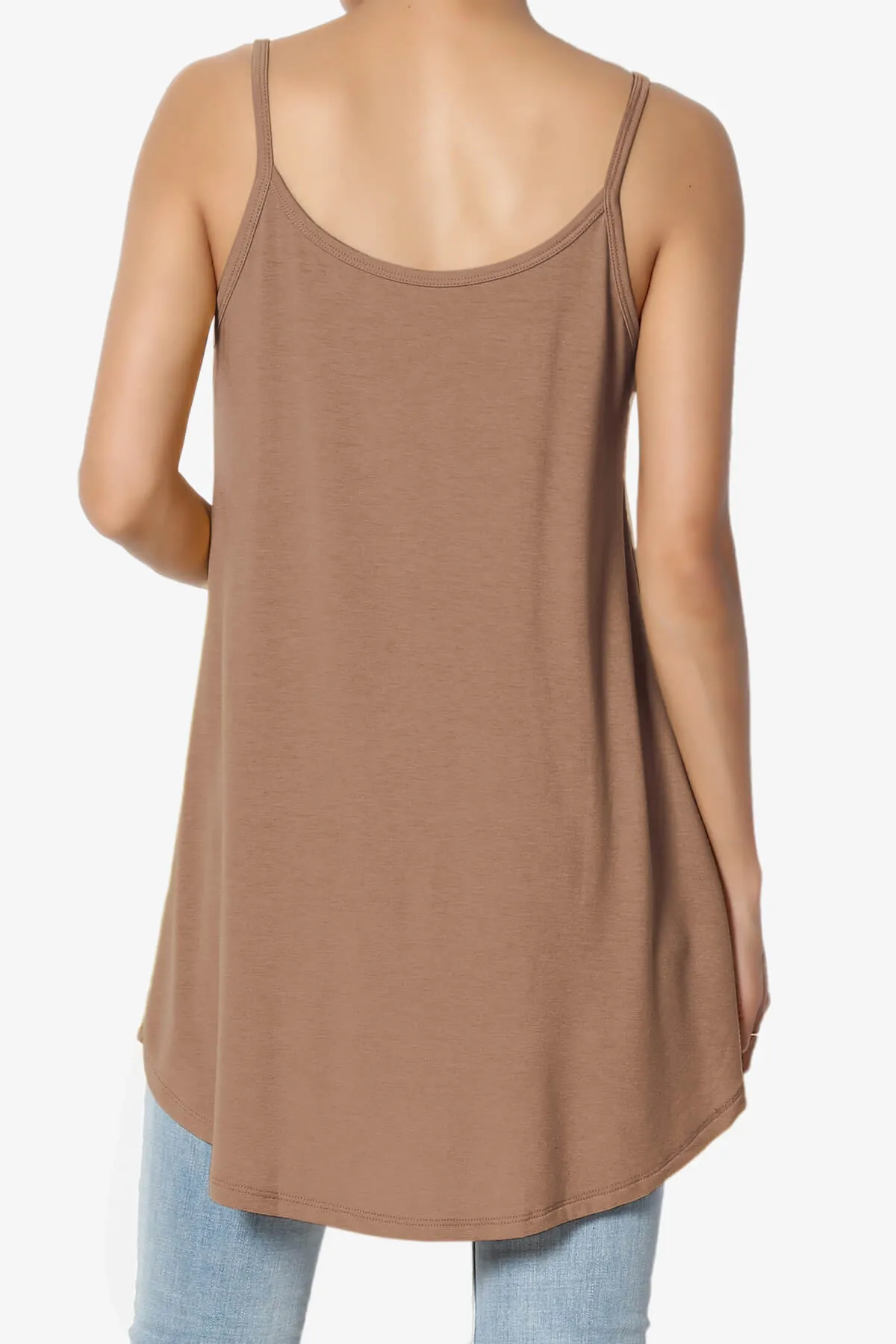 Chelsea Scoop & V Neck Flared Camisole Top