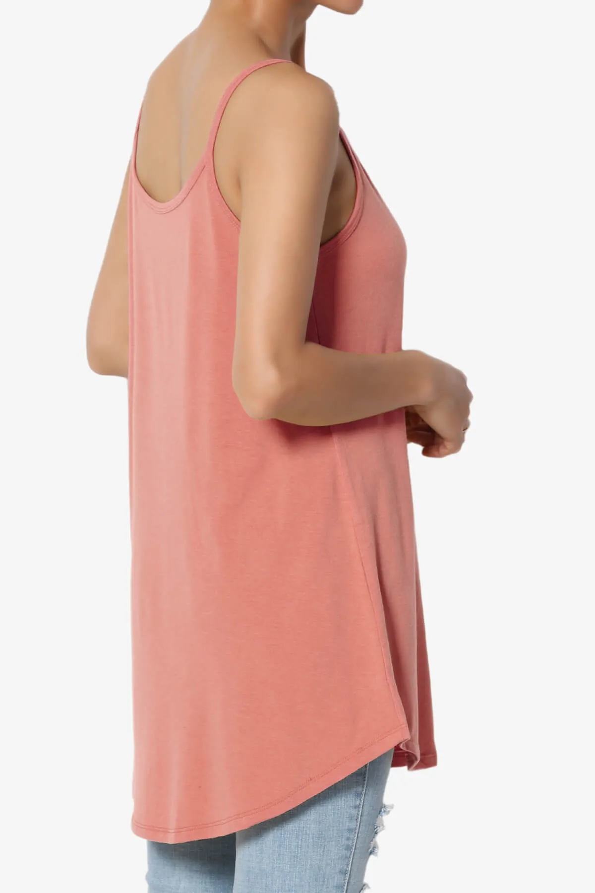 Chelsea Scoop & V Neck Flared Camisole Top