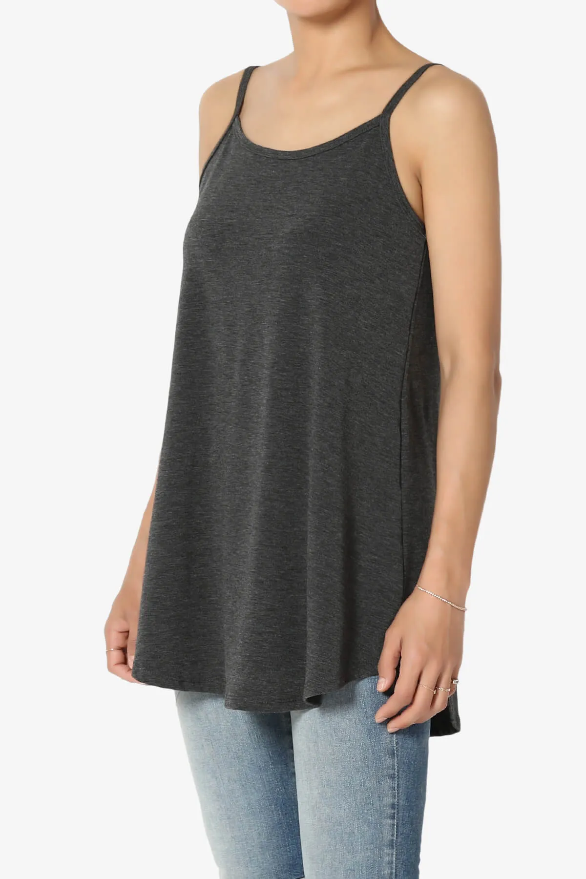 Chelsea Scoop & V Neck Flared Camisole Top