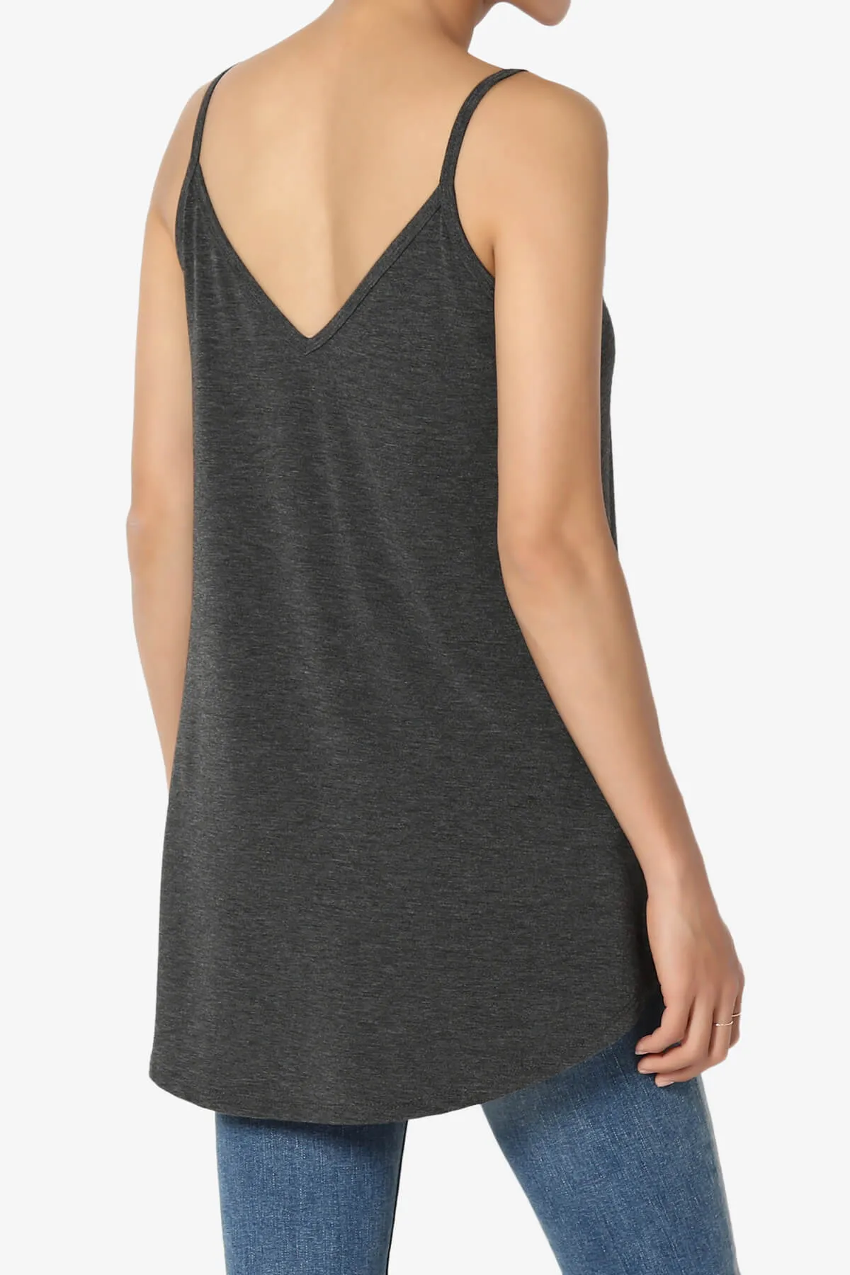 Chelsea Scoop & V Neck Flared Camisole Top