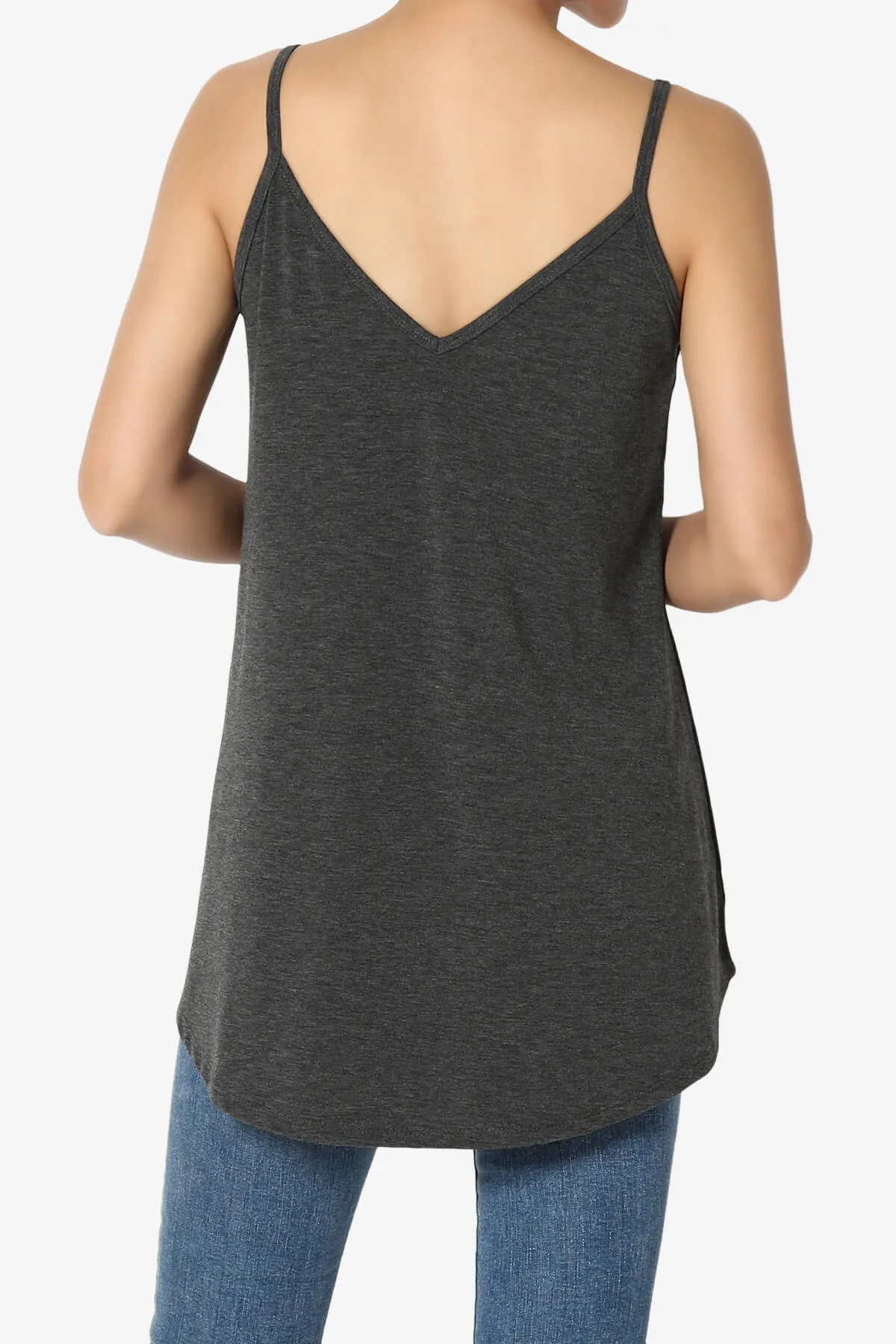 Chelsea Scoop & V Neck Flared Camisole Top