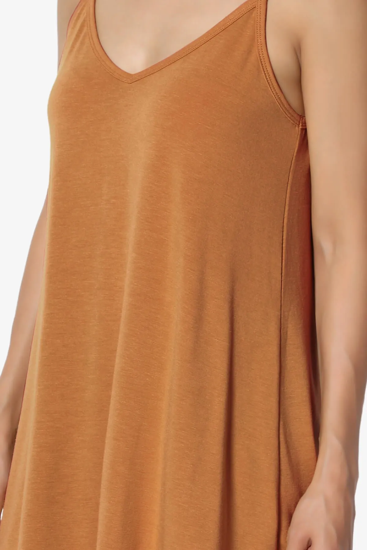 Chelsea Scoop & V Neck Flared Camisole Top