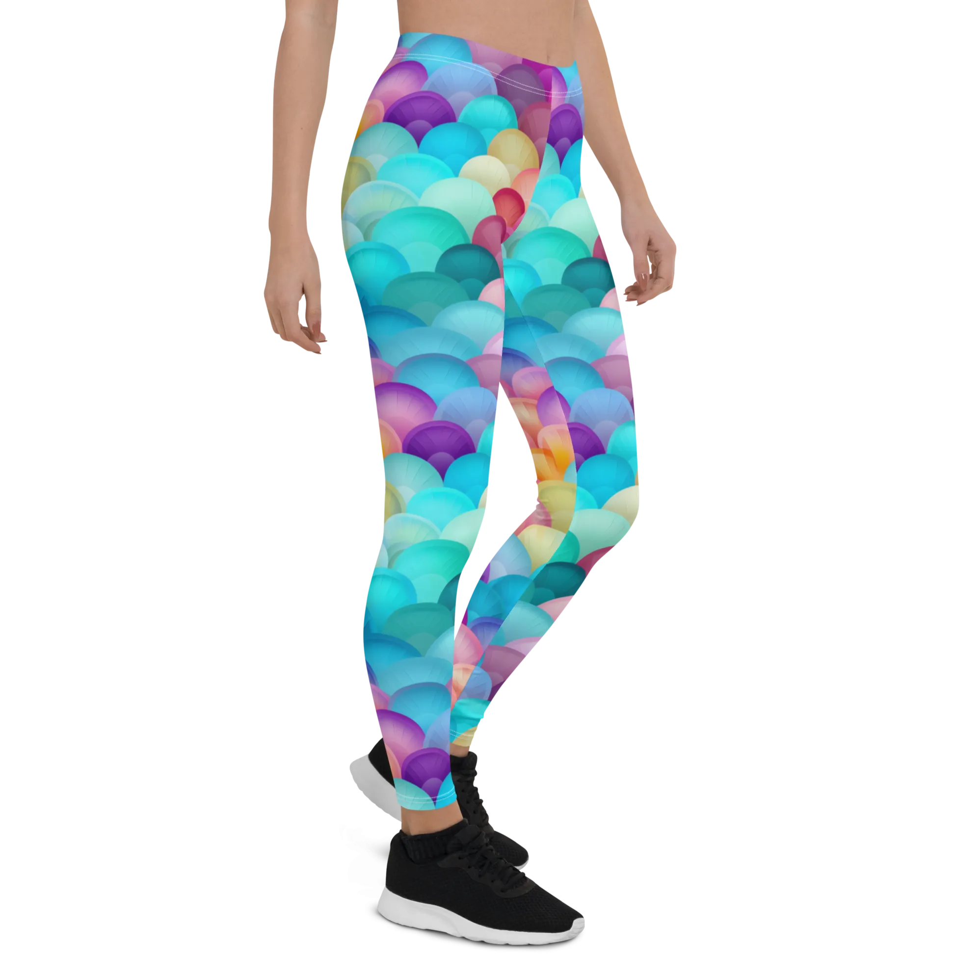 Colorful Fan Leggings