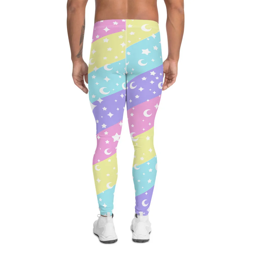 Cosmic Rainbow Men's Leggings