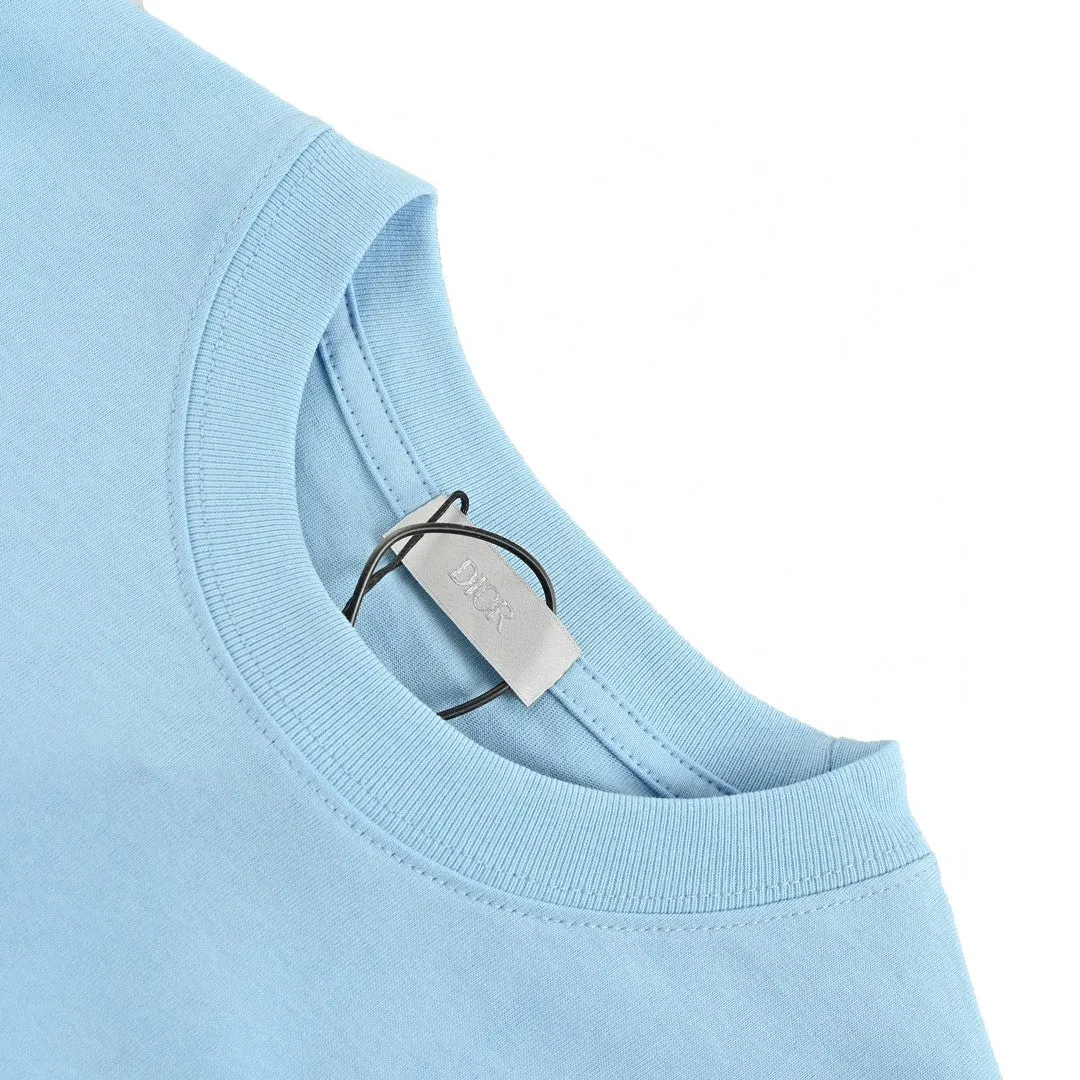 Dior Christian Dior Couture Light Blue T-Shirt