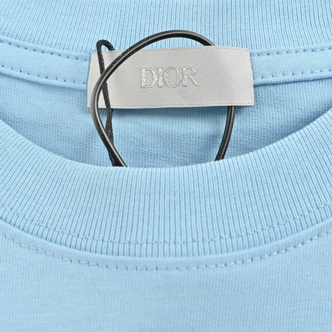 Dior Christian Dior Couture Light Blue T-Shirt