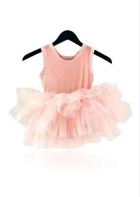 DOLLY TIMELESS VELVET TUTU DRESS pink