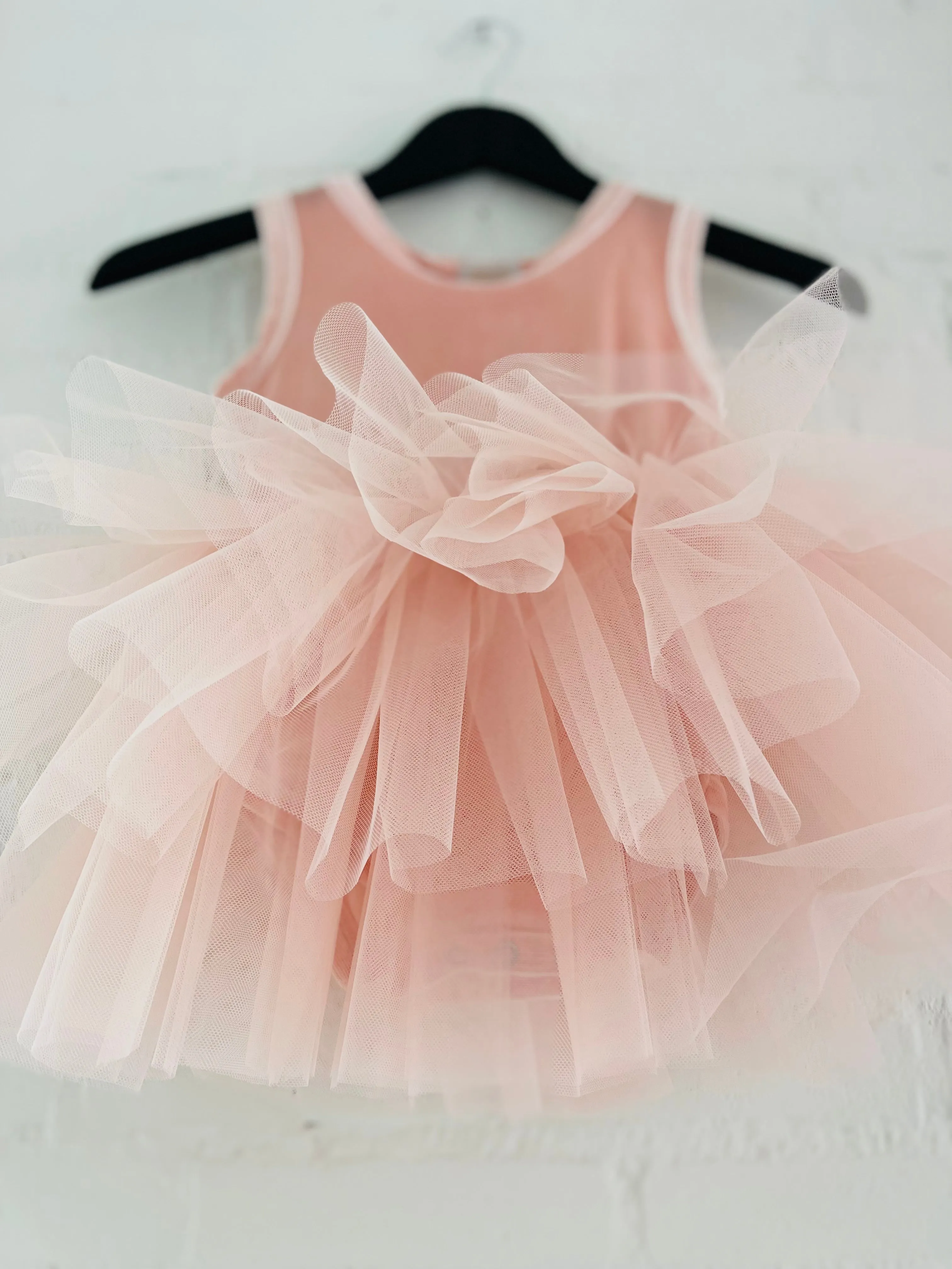 DOLLY TIMELESS VELVET TUTU DRESS pink